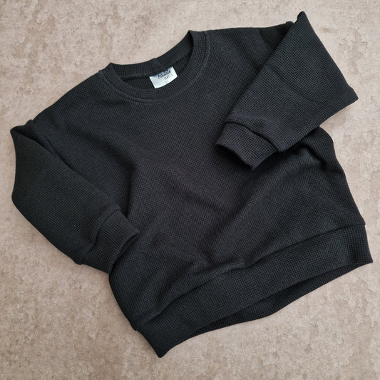 Oversize Pullover - Schwarz